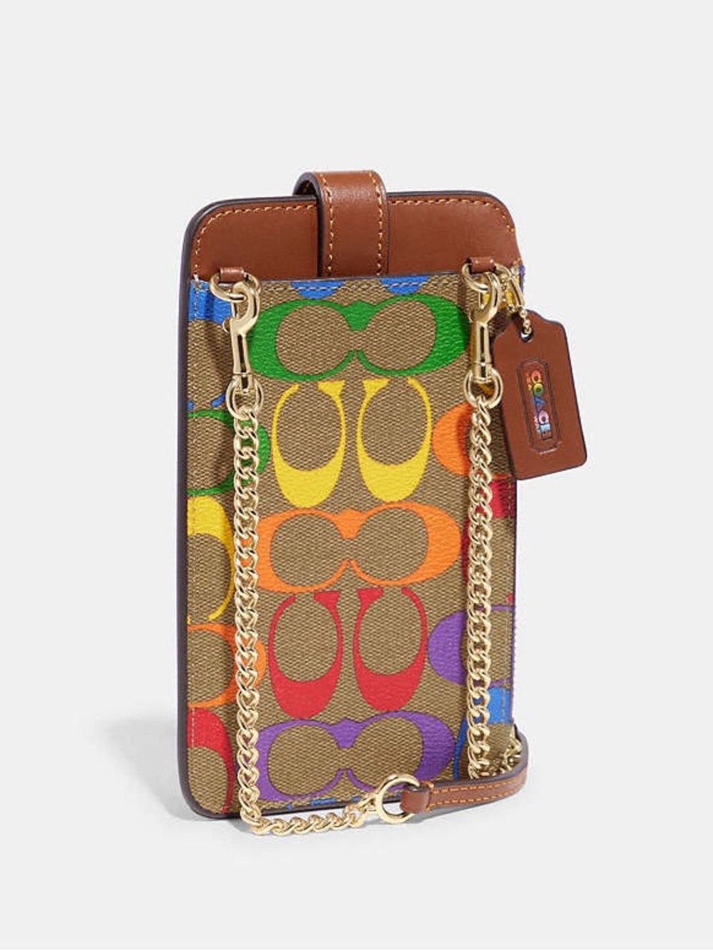 Coach Signature Rainbow Crossbody C9943 - Picture 13 of 13
